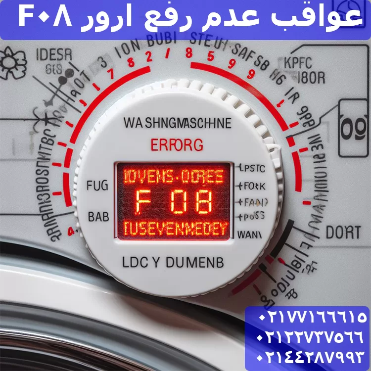 عواقب عدم رفع ارور F08